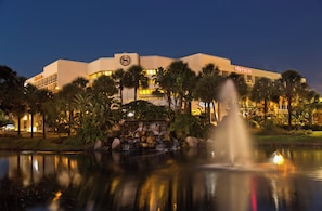 Front of property - evening/night