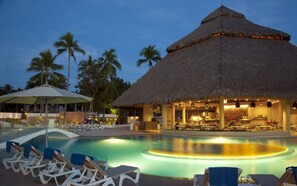 Poolside bar