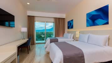 Deluxe Room, Mountain View | In-room safe, laptop workspace, blackout drapes, iron/ironing board