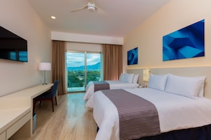 Deluxe Room, Mountain View | In-room safe, laptop workspace, blackout drapes, iron/ironing board