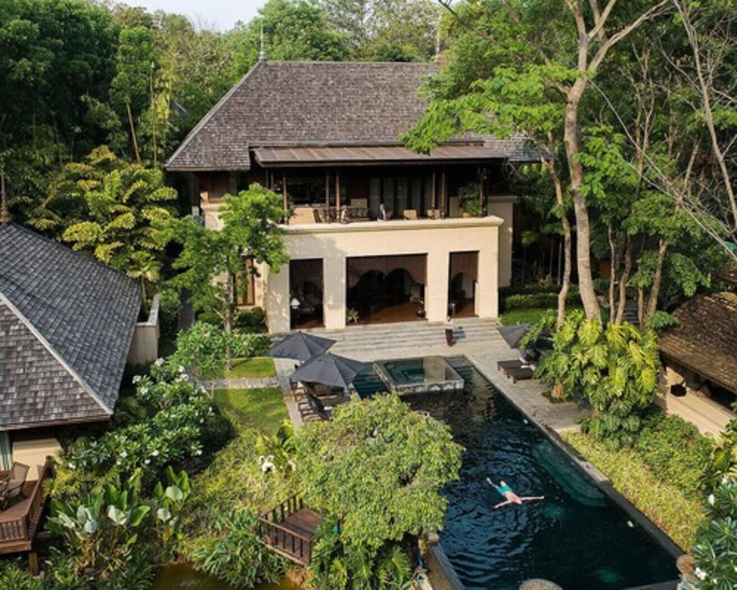 Four Bedroom Grand Residence Villa with Pool | Premium bedding, down comforters, minibar, in-room safe