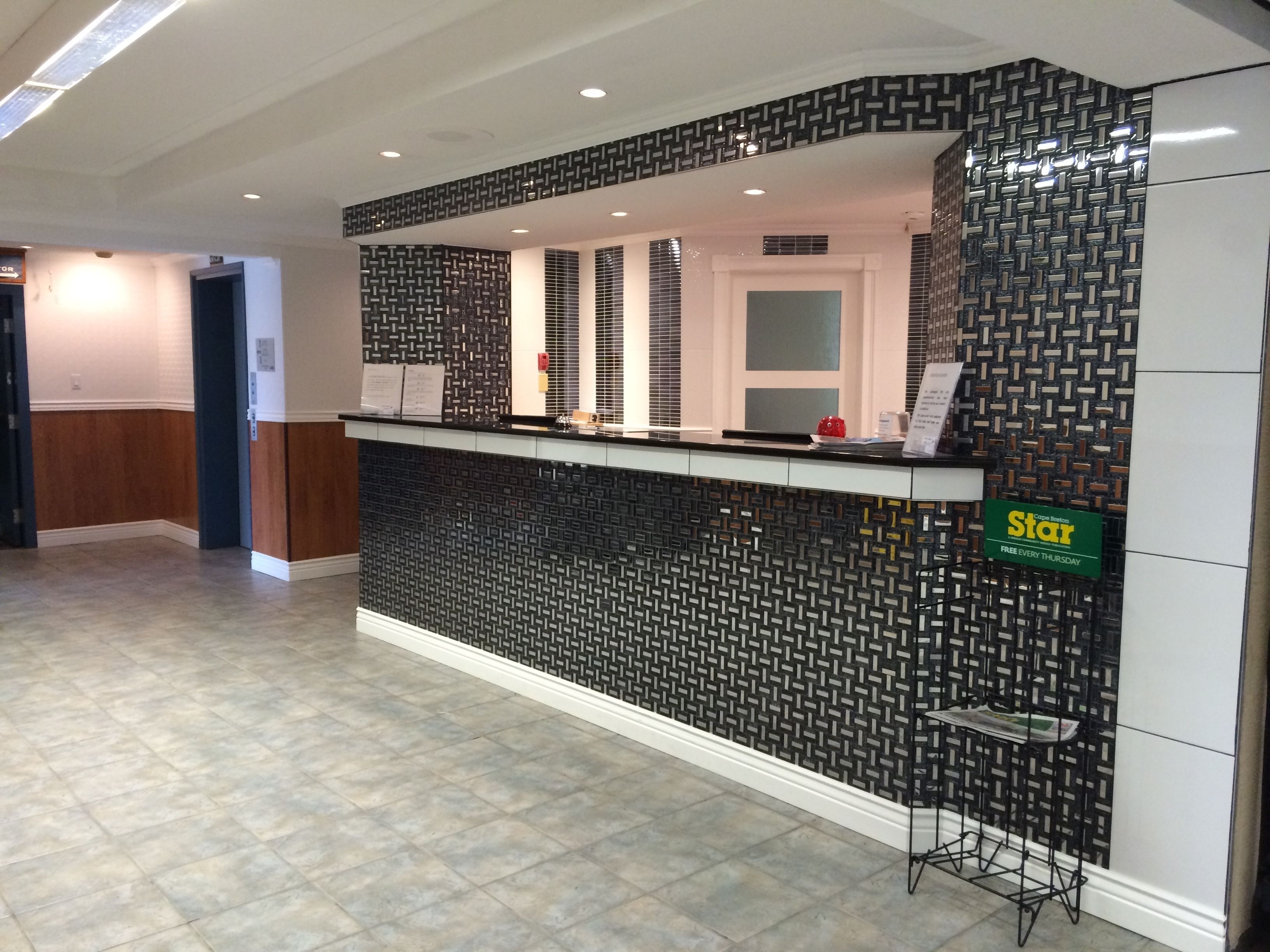 check-in/check-out kiosk