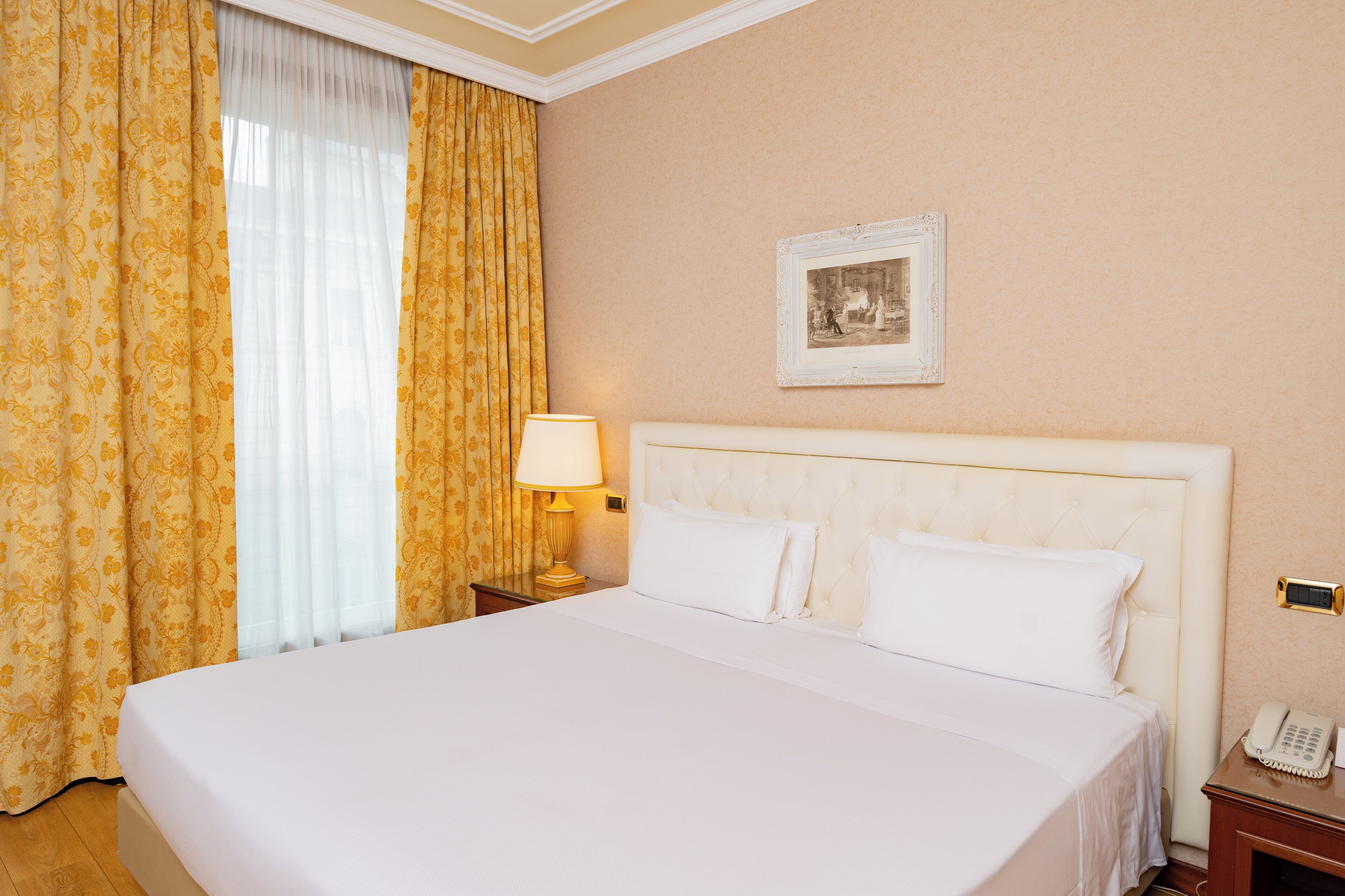 superior double room | down duvets, minibar, in-room safe, blackout curtains
