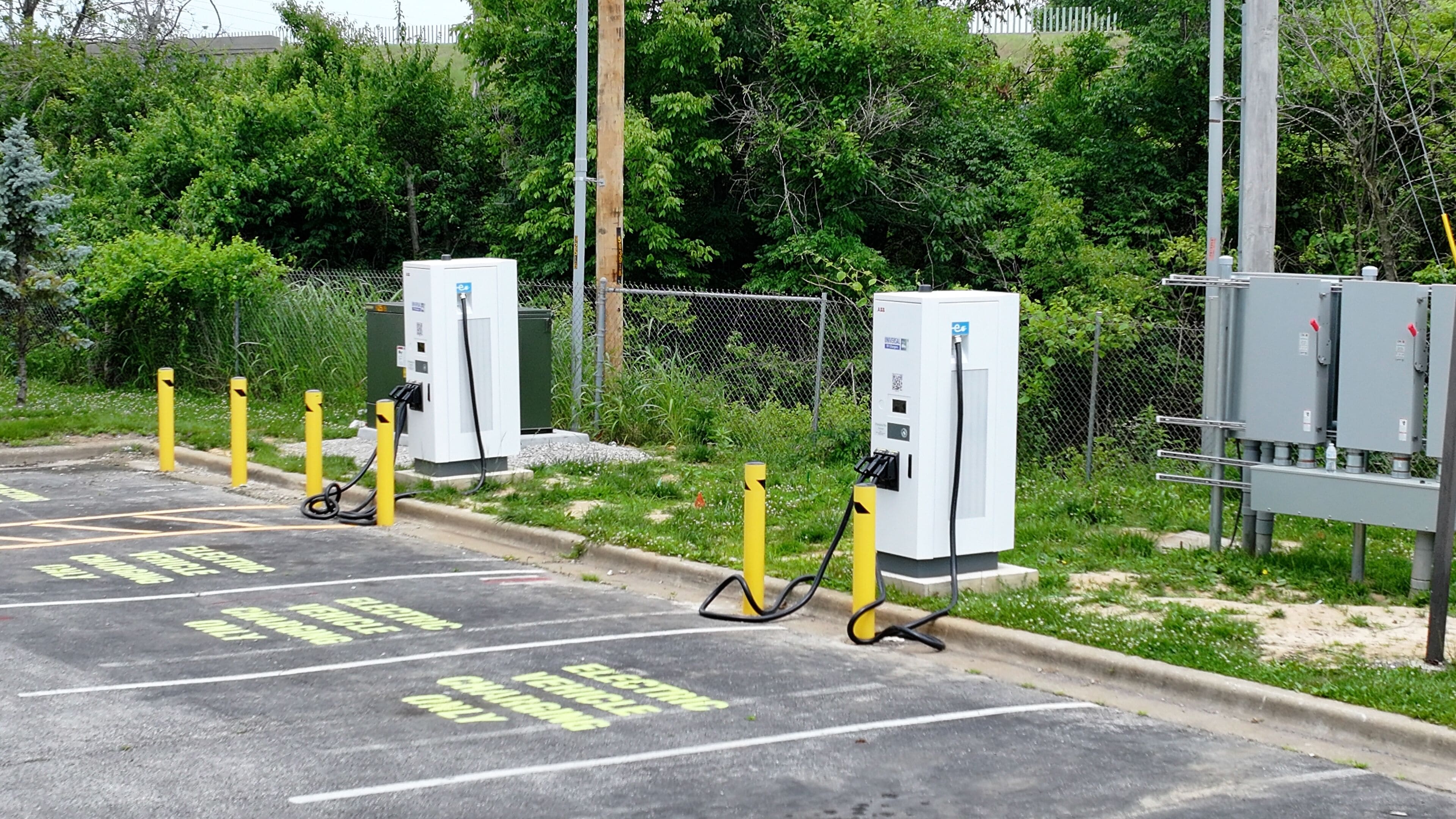 Estación de carga para autos eléctricos