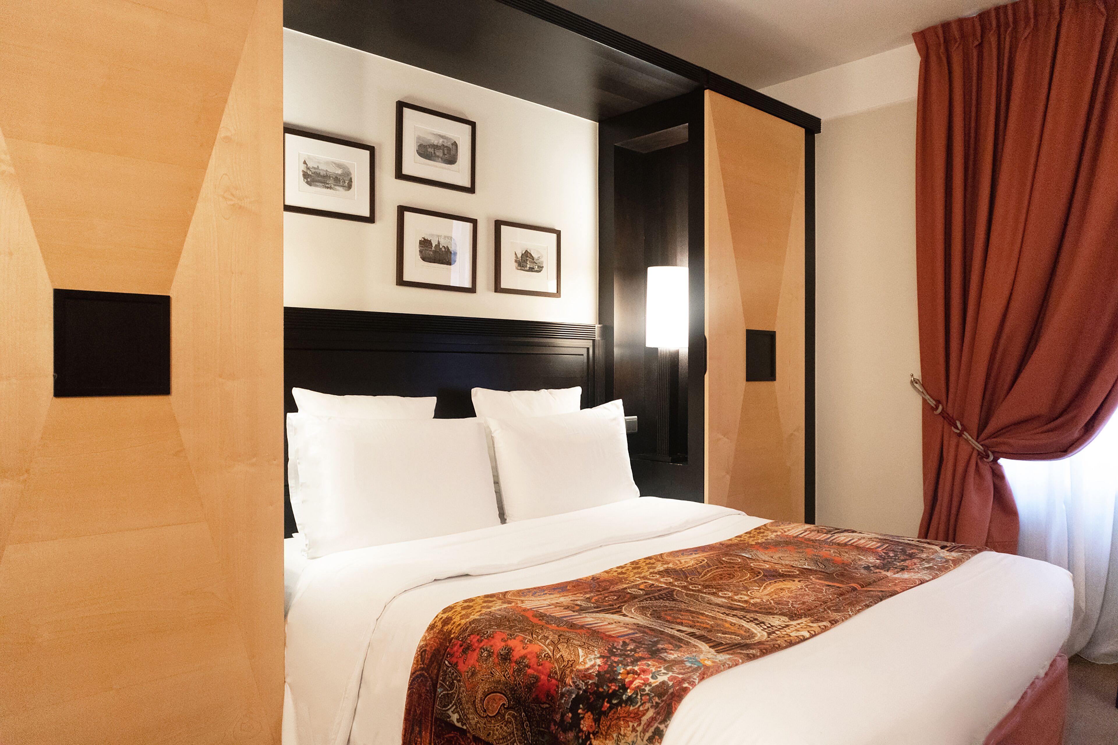 premium bedding, minibar, in-room safe, individually decorated