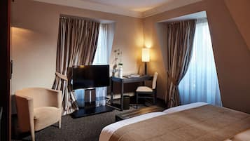 Literie de qualité supérieure, minibar, coffres-forts dans les chambres