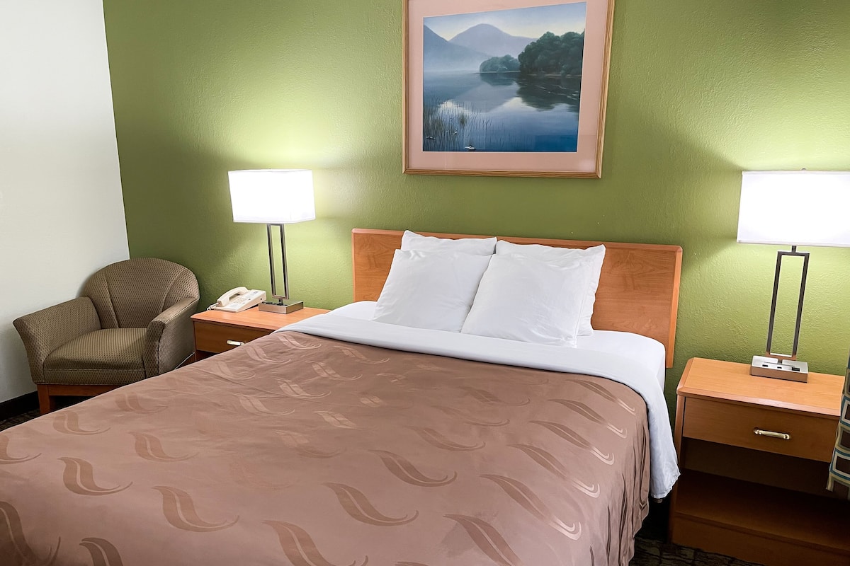 Habitación Deluxe | Escritorio, tabla de planchar con plancha, wifi gratis y ropa de cama