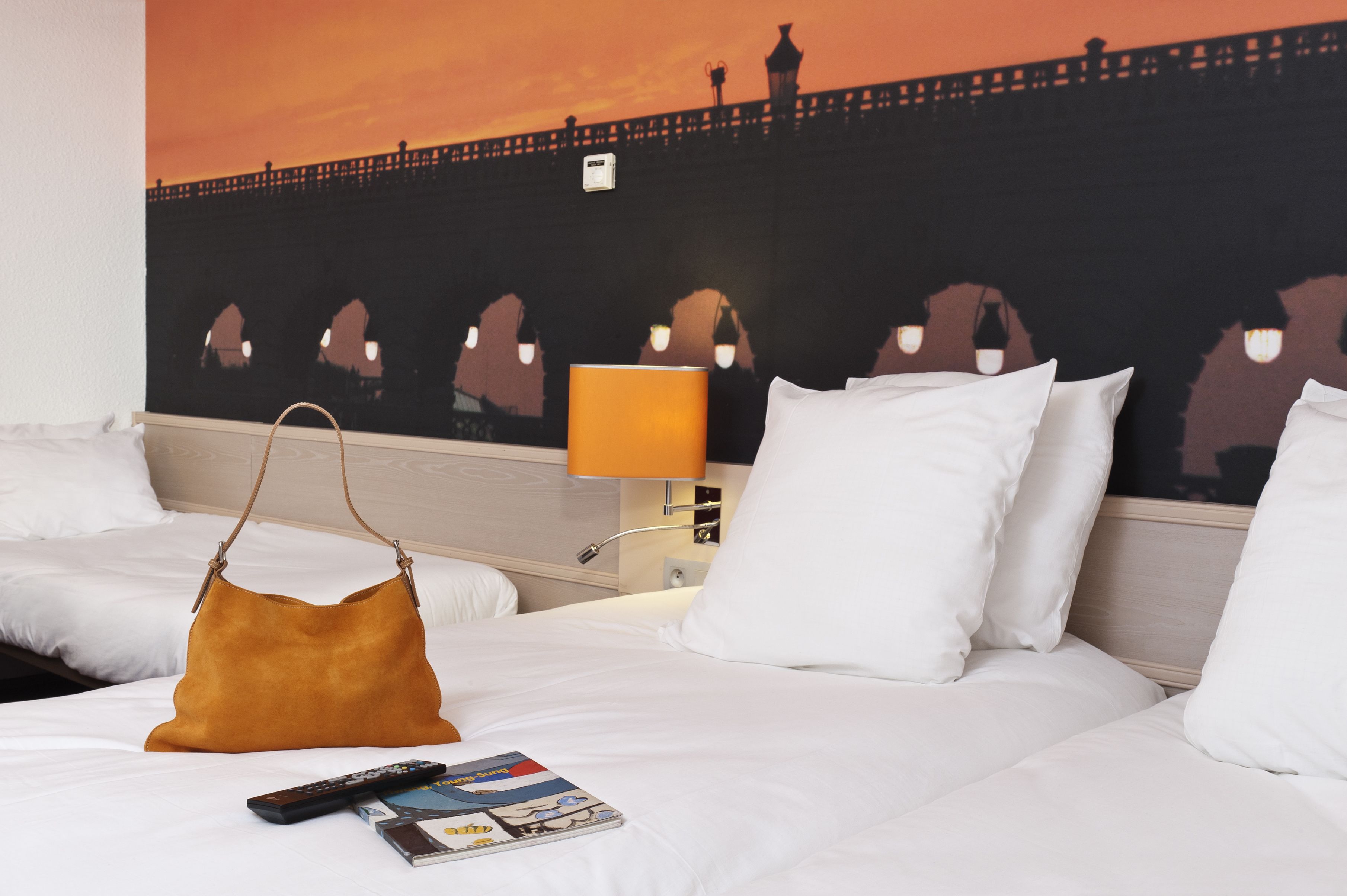 standard suite, 2 double beds, connecting rooms | in-room safe, desk, blackout curtains, soundproofing