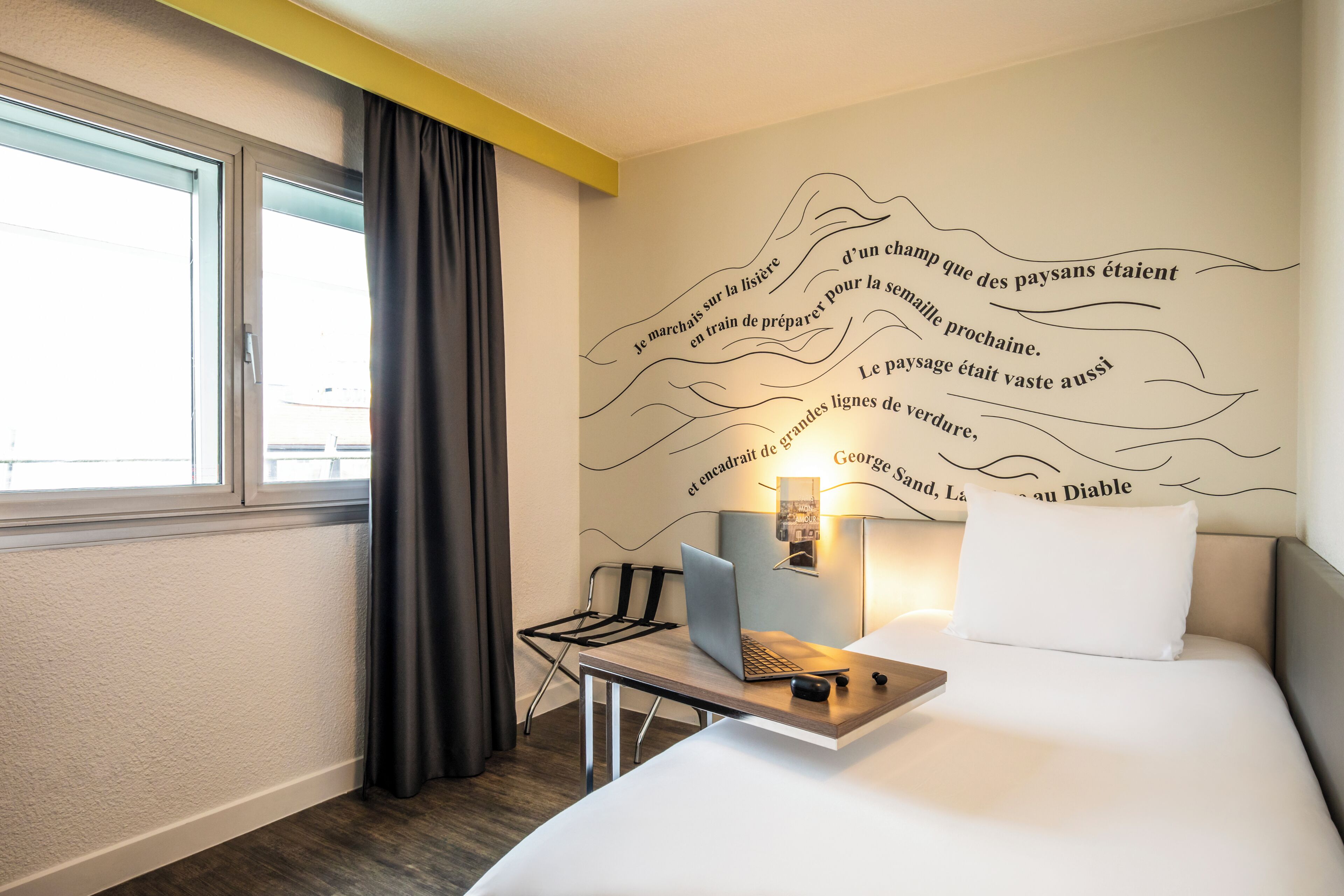 In-room safe, desk, laptop workspace, blackout curtains