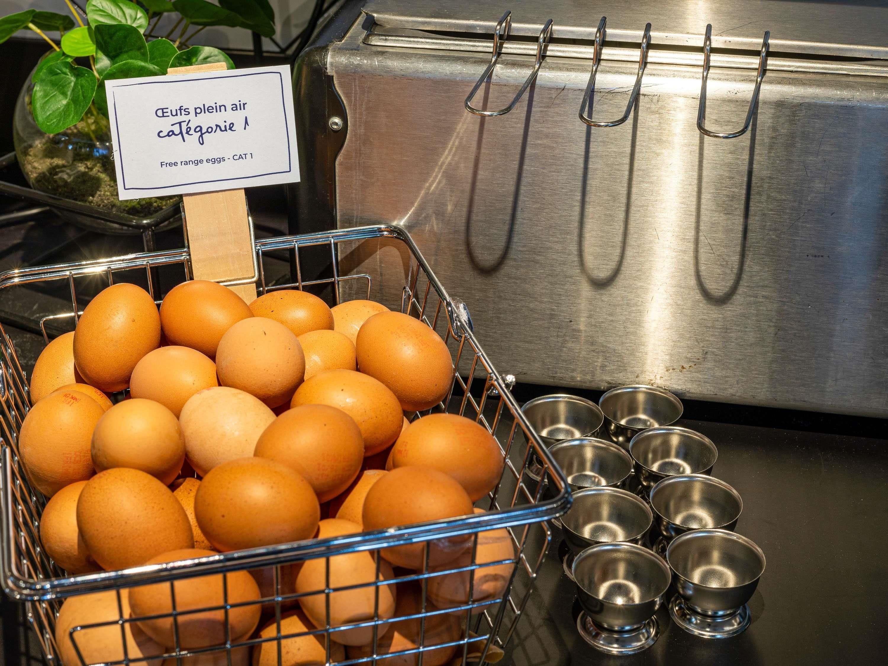 Petit déjeuner buffet servi tous les jours en supplément