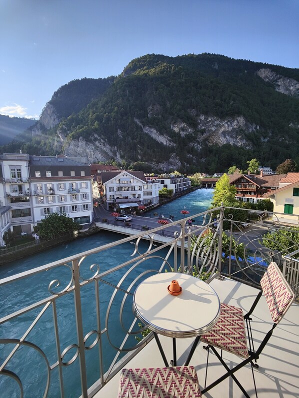 Boutique Double  - River View | Balcony view