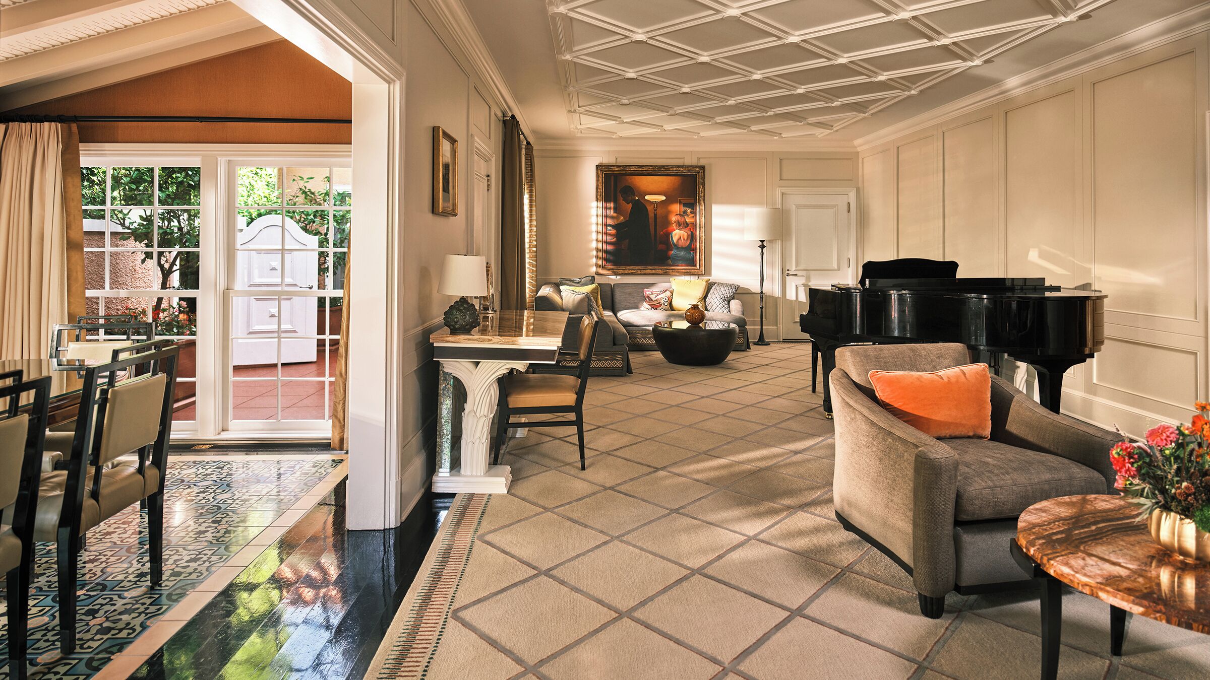 bungalow, 1 bedroom, patio (bungalow 8) | living area | plasma tv, video game console, dvd player, pay films