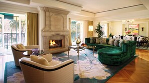 Presidential Suite | Living area - The Beverly Hills Hotel (Beverly Hills)