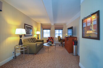 42-inch LED TV with cable channels, TV, pay movies at San Carlos Hotel