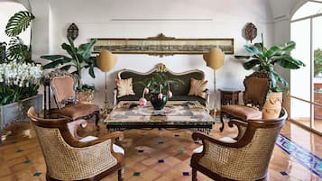 Sitzecke in der Lobby