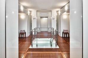 Un sauna, baño turco/hammam, tratamientos corporales