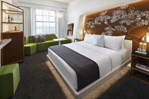 Egyptian cotton sheets, premium bedding, down comforters, pillowtop beds - Hotel Washington (Washington)