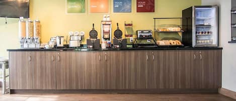 Free daily full breakfast