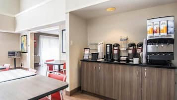 Free daily full breakfast