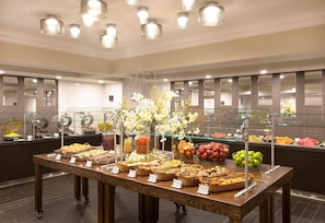 Daily buffet breakfast (USD 32.95 per person)
