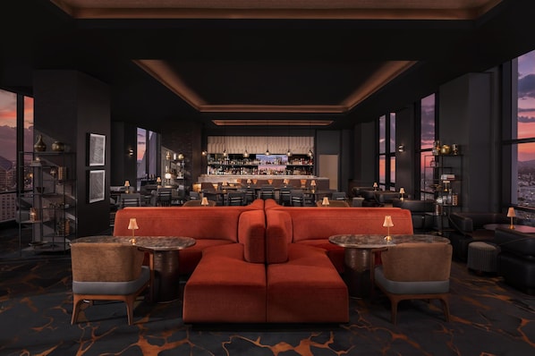 3 bars, bar à cocktails, brewpub, lounge dans le hall