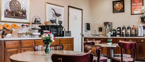 Free continental breakfast