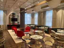 Lounge i lobbyen
