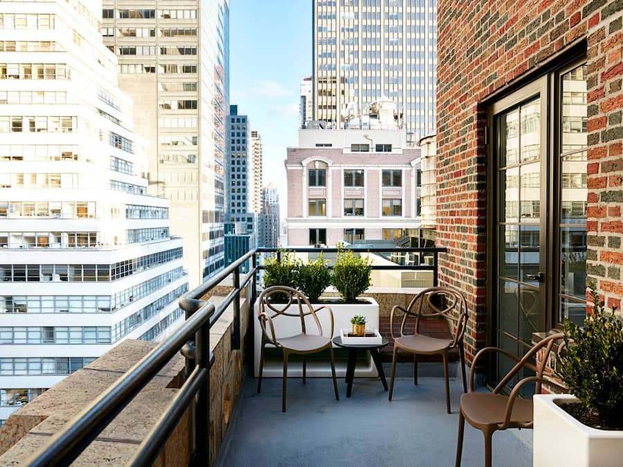 Suite, balkong (James Renwick) | Terrasse/patio