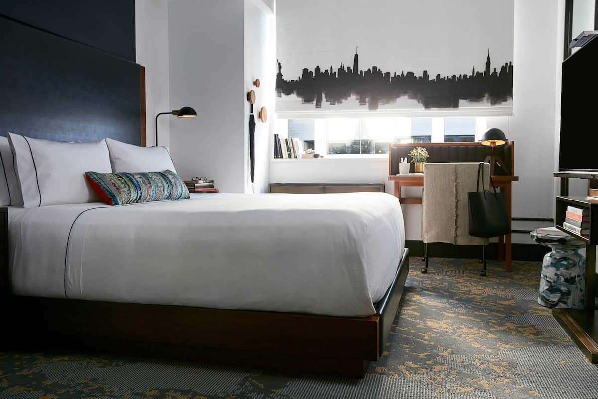 1 habitación y ropa de cama de alta calidad