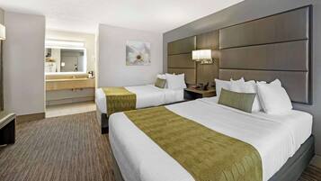 Standard Room, 2 Queen Beds, Non Smoking (Pet Friendly) | In-room safe, individually decorated, individually furnished, desk