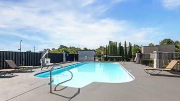 Seasonal outdoor pool