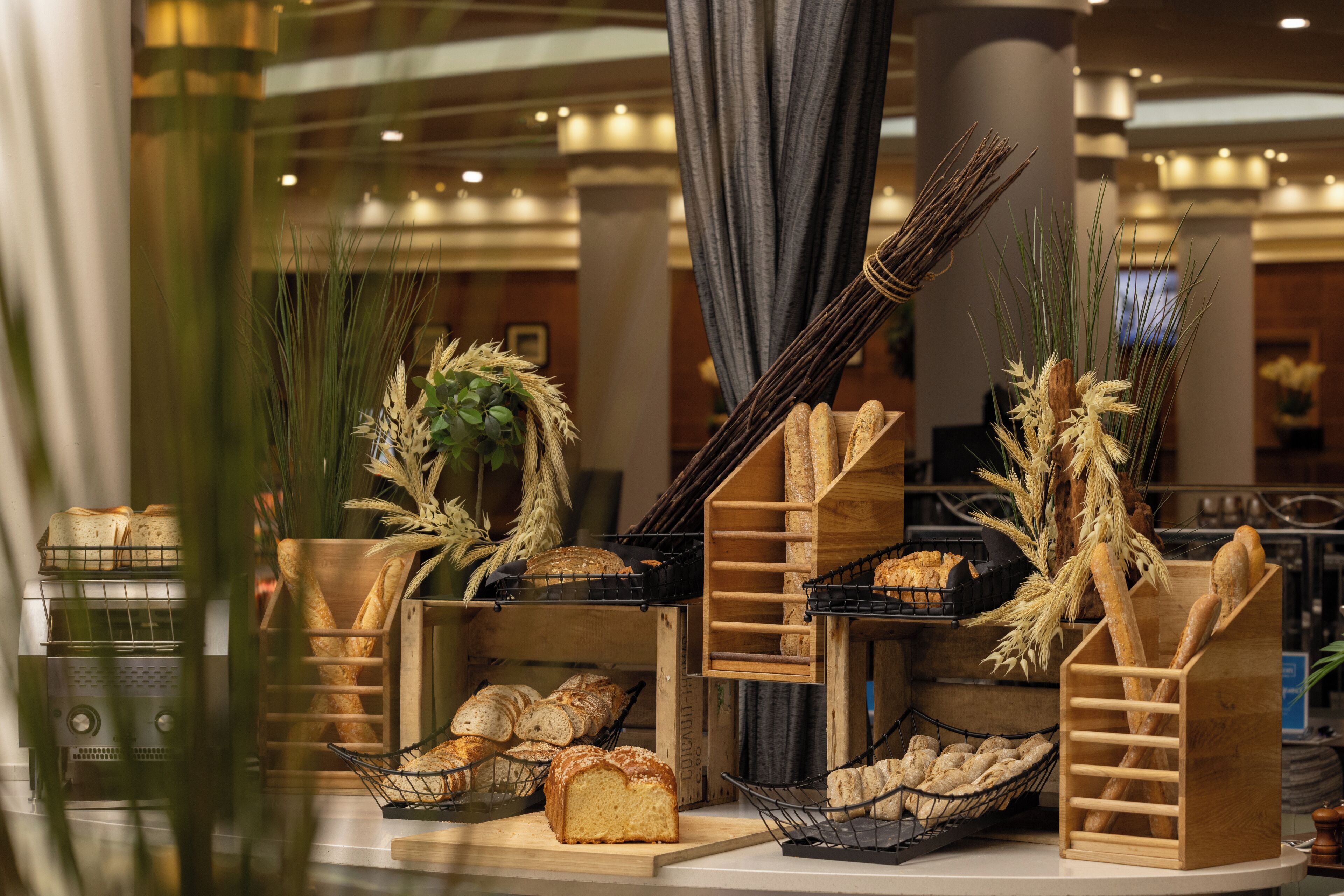 Daily buffet breakfast (EUR 30 per person)