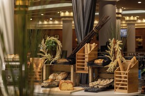 Daily buffet breakfast (EUR 30 per person)