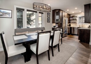 Traditional Townhome, Multiple Beds, Kitchen (3 Bedroom full kitch & Living area) | Private kitchen | Full-size fridge, microwave, oven, stovetop - Vail Racquet Club Mountain Resort (Vail)