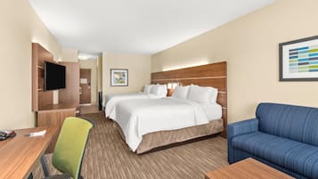 Suite, 2 Queen Beds | In-room safe, desk, iron/ironing board, free WiFi