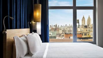 Loft with Terrace | Premium bedding, down comforters, pillowtop beds, in-room safe