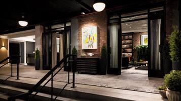 Voorkant van accommodatie