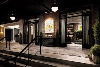 Hotel exterior and entrance at Arthouse Hotel New York City