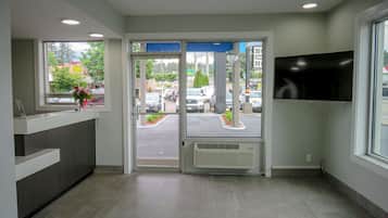 Interior entrance