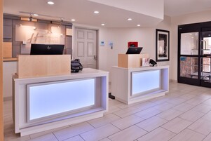 Check-in/check-out kiosk