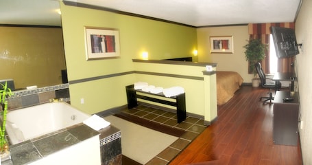 Bañera de hidromasaje. Araamda Inn Norcross