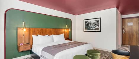 In-room safe, desk, laptop workspace, WiFi (free)