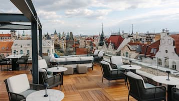 Terrasse sur le toit