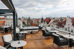 Terrasse sur le toit
