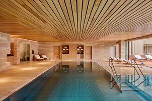 Una piscina techada