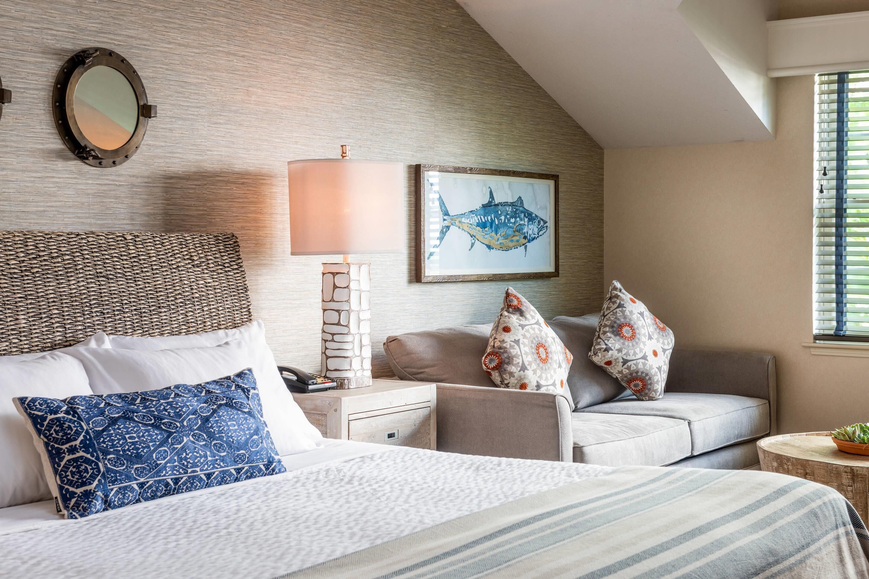 Desk, blackout curtains, iron/ironing board, free WiFi