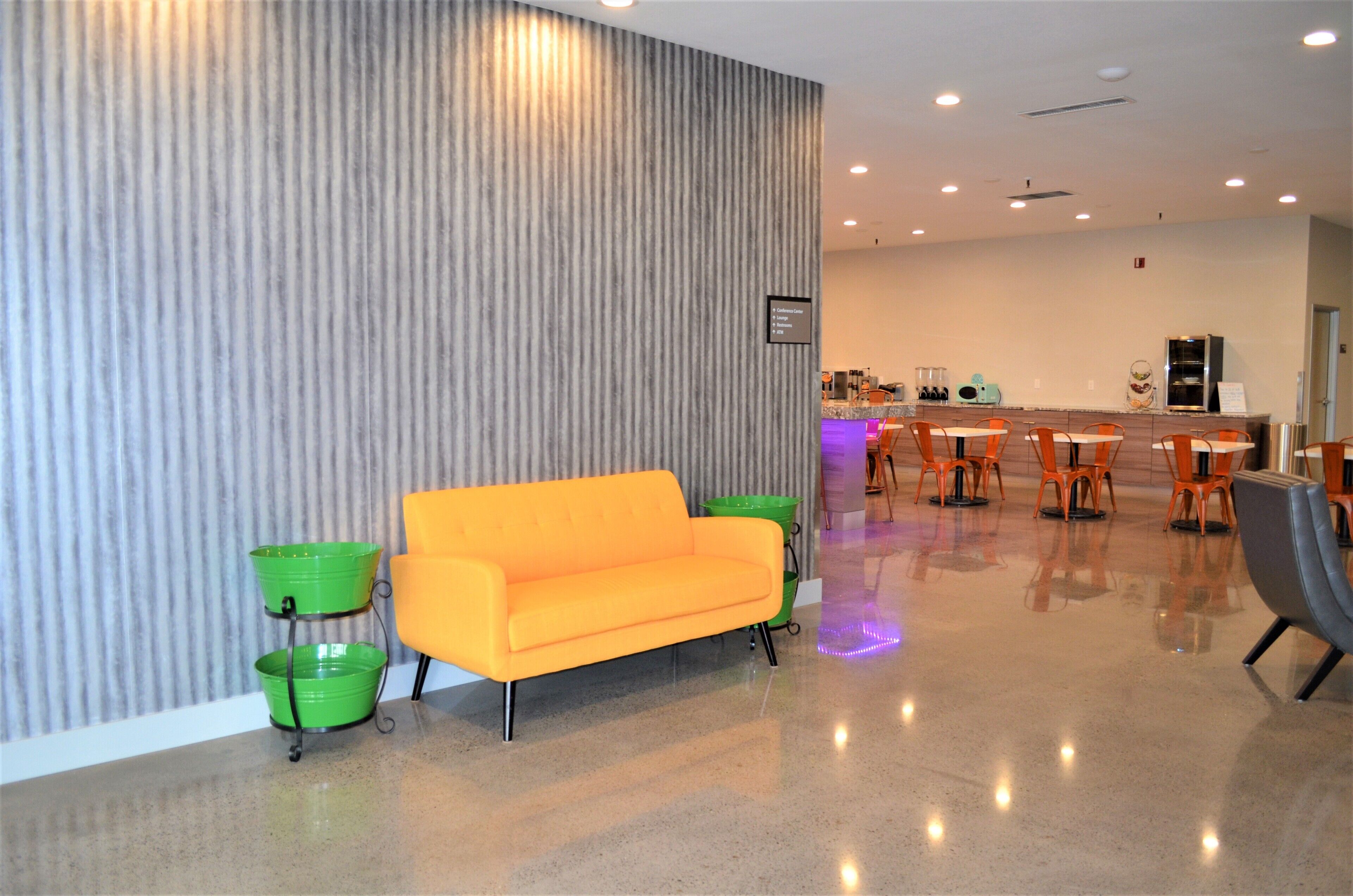 Lobby sitting area