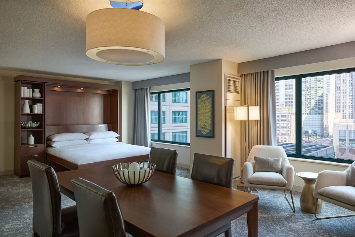 Suite, 1 Bedroom, Non Smoking | Down duvets, pillow-top beds, in-room safe, desk