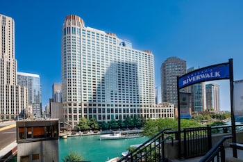 Hotel Exterior at Sheraton Grand Chicago Riverwalk
