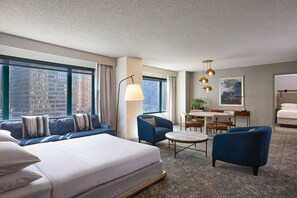 Suite, 1 Bedroom, Pool Access (River View) | Down comforters, pillowtop beds, in-room safe, desk